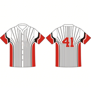 ชุดเสื้อเจอร์ซีย์ใส่เล่นเบสบอลแบบระเหิดสำหรับผู้ใหญ่ชุดเครื่องแบบเล่นเบสบอลออกแบบได้ตามต้องการ - Product Image 1