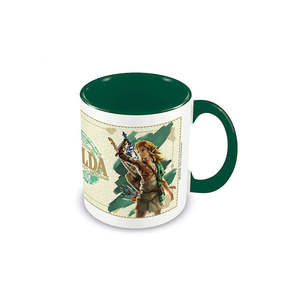 Tasse en céramique fantaisie The Legend of Zelda, motif Tears of Kingdom, compatible micro-ondes, pour cadeaux d'affaires, Halloween, style moderne - Product Image 1