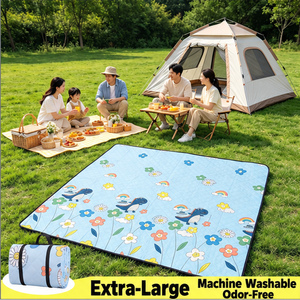 Tapis de pique-nique à structure renforcée pour les pique-niques au parc, les sièges de <span class=keywords><strong>camping</strong></span> et les activités familiales en plein air - Product Image 5