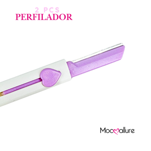 Couteau à sourcils rétractable 2 pièces par lot de Mocoallure - Product Image 4