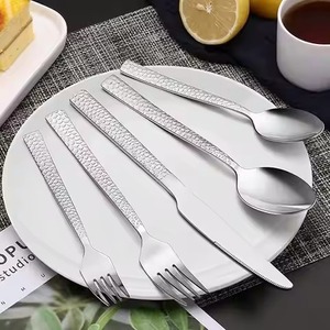 Juego de Cubiertos de Acero Inoxidable para Restaurante, Tenedor, Cuchillo y Cuchara para Uso en Hoteles y Comedores Domésticos - Product Image 2