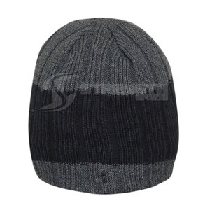 2023 mejor venta precio barato Beanie sombrero de invierno de los hombres de color sólido de punto sombrero de invierno sombreros - Product Image 4