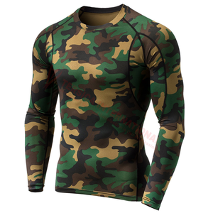 Camiseta de Manga Larga Unisex de Alta Calidad, Transpirable, de Nailon y Elastano, para BJJ y MMA, Personalizable - Product Image 3