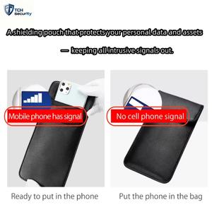 Sac Faraday pour bloquer le <span class=keywords><strong>signal</strong></span> des téléphones portables, pochette anti-traçage, protection contre les radiations GPS/EMI/RF pour le bureau - Product Image 5