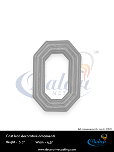 Pièces de portail en fonte industrielle CI, moulage au sable, super sablage, finition de surface hautement polie, métaux robustes - Product Image 3