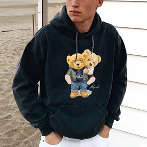 2025 diseño de lujo de Jersey de manga larga para hombre, con capucha Unisex Sudadera, ropa informal, bordado de chenilla, logotipo personalizado de invierno - Product Image 2
