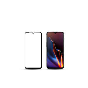 Protection d'écran en verre trempé 3D anti-choc à couverture intégrale pour Samsung Galaxy A01, dureté 9H, cadre noir - Product Image 1