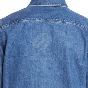 แจ็กเก็ตยีนส์สำหรับผู้ชายเสื้อแจ็คเก็ตยีนส์แขนยาวแบบปรับแต่งได้ - Product Image 6