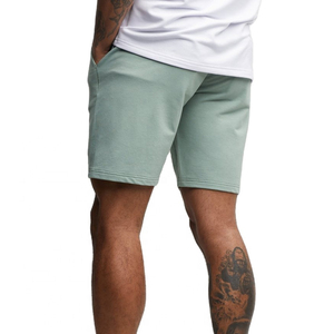 Wholesale Summer Men Casual Outdoor Sweat <b>Shorts</b> Fashion Streetwear Fitness Plain Canvas Elastic Waist Quick Dry Breathable - Product Image 6