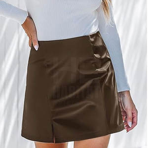 Faldas Clásicas de Cuero Genuino para Mujer, Elegantes, Suaves y Cómodas, Ideales para Eventos - Product Image 6