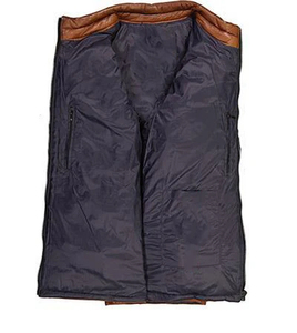 Meilleure qualité veste à bulles personnalisée pour hommes fermeture éclair col montant toile grande taille vente en gros Street Wear veste à bulles pour l'hiver - Product Image 3