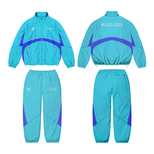 Nuevo Chándal Deportivo de Diseño Personalizado con Carcasa Suave para Hombre, Chaquetas Cortavientos de Nailon de Alta Calidad, Pantalones Deportivos de Nailon, Conjunto Cortavientos - Product Image 1