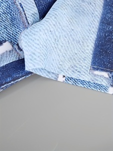 Ensemble d'été style boîte bleu et blanc pour hommes pour maillots de bain Style Streetwear à la mode pour hommes parfait pour les vacances - Product Image 6