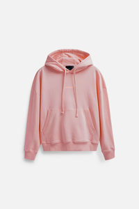 Sudadera con capucha de algodón de diseño simple unisex para todas las edades chaqueta de invierno bordada de gran tamaño patrón sólido fresco para la temporada de otoño - Product Image 3