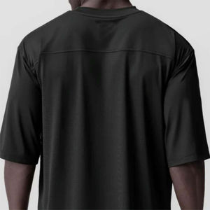 Ensemble de t-shirts et shorts athlétiques élégants pour hommes 100% coton imprimé à manches courtes évacuation de l'humidité respirant tenue décontracté de sport pour - Product Image 6
