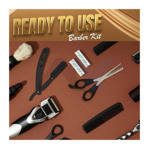 Navaja de Afeitar Tradicional de Hoja Recta, Negra, de Una Sola Hoja, Navaja de Barbero Clásica de Acero Inoxidable, Afeitado Suave, Preciso y Limpio - Product Image 5