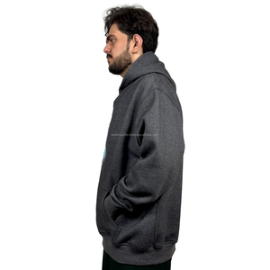 Sweats à capuche pour hommes nouveau design personnalisé bloc hiver coton polaire technique sweats à capuche 100% coton plaine basiques - Product Image 3