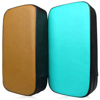 Protector de Patadas de Piel Sintética de Alta Calidad para Taekwondo, Muay Thai, MMA, Boxeo, Kickboxing, con Logotipo Personalizado, Duradero