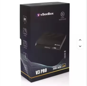OEM Vseebox V3 Pro <b>Android</b> 12 <b>TV</b> <b>Box</b> 8K UHD Quad- 4GB 64GB Dual Band WiFi Set-Top Streaming Device - Product Image 1
