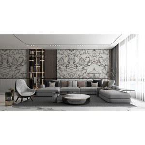 Plans de travail personnalisés pour cuisines et salles de bain en quartz Calacatta, comptoirs en pierre naturelle Carrara Calacata, découpe préfabriquée pour projets hôteliers - Product Image 1