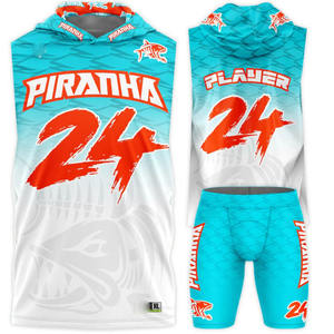 Proveedores destacados que ofrecen uniformes de manga corta de camisetas ligeras de secado rápido 7v7 para equipos e instituciones, tela sublimada - Product Image 2