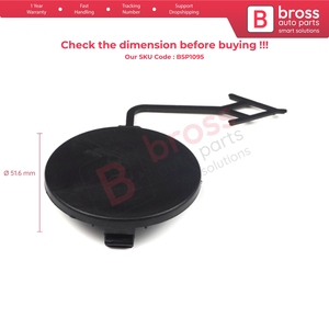 Cubierta de Gancho de Remolque para Parachoques Trasero BSP1095 4G5807441 para A6 Avant S6 Quattro 2012-2014 A6L 2012 2015 - Product Image 6