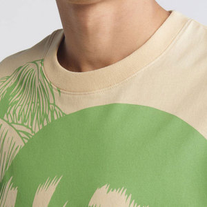 T-shirt pour homme en tissu éponge respirant, vente chaude, anti-froissement, écologique, confortable, séchage rapide, impression de logo personnalisée en couleur - Product Image 5