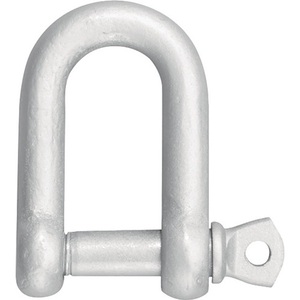 Manille/Boulon de 16 mm à capacité de charge de 800 kg, forme droite - Lot de 10 pièces et accessoires - Product Image 1