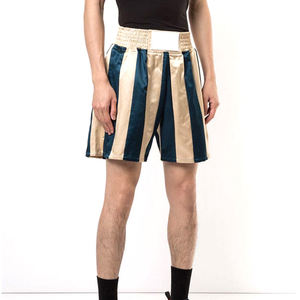 Shorts de boxe MMA unisexes à étiquette privée, logo et couleurs personnalisés, spandex/polyester respirant, séchage rapide, service ODM - Product Image 3