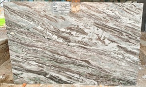 หินอ่อนสีน้ำตาลแฟนตาซีคุณภาพระดับพรีเมียมลวดลายหรูหราทนทานและใช้งานได้หลากหลายสำหรับเคาน์เตอร์พื้นและผนัง - Product Image 5