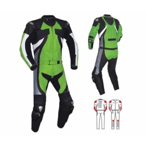 Custom Men & Women Motorbike <b>Suit</b> Made of Genuine Leather / Hot Selling Leather Fashionable Motorbike Leather <b>Suits</b> - Product Image 1