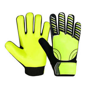 Guantes de Portero con Protección para Dedos, Látex de Secado Rápido, Correa de Muñeca Ajustable con Cierre de Velcro, Unisex, para Fútbol - Product Image 4