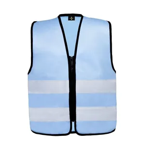 Gilet de sécurité haute visibilité Aalborg avec autocollants et lumières réfléchissants pour un merchandising efficace - Product Image 2