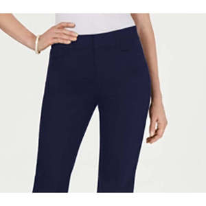 Pantaloni Cargo da Donna Charter Club in Denim Blu a Vita Alta, Traspiranti, Casual, a Gamba Larga, Taglia XL - Product Image 2