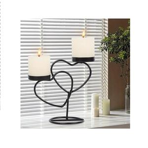 Contemporary geometric metal <b>candle</b> <b>holders</b> perfect for modern home decor tabletop ambient lighting and display use - Product Image 6