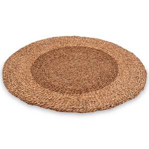 Tapis écologique en jacinthe d'eau, tapis rond, taille personnalisée, décoration de la maison, vente en gros - Product Image 1