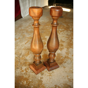 Bougeoir Vintage en Bois de Bambou et Verre, Vaisselle de la Plus Haute Qualité, Décoration, Bougeoir Ramadan, Design Élégant - Product Image 4