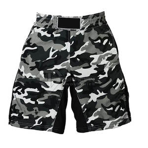 Nouveauté Shorts MMA pour hommes de couleur unie pour adultes Service OEM Vente en gros Shorts MMA sur mesure - Product Image 3