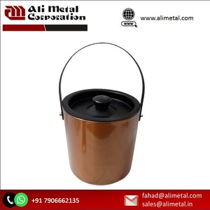 ถังน้ำแข็งสแตนเลสที่เป็นมิตรต่อสิ่งแวดล้อม ทันสมัย เป็นเครื่องมือบาร์ที่จำเป็นสำหรับบ้าน และสามารถปรับแต่งได้อย่างเต็มที่ - Product Image 4