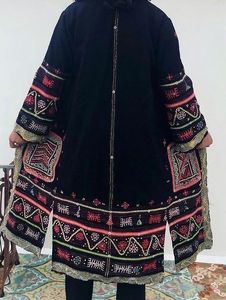 Banjara-abrigo largo de lana para mujer, bohemio - Product Image 4