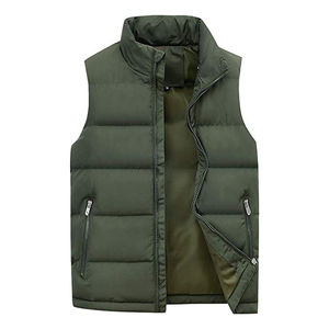 Chaleco Ligero para Hombre, Chaqueta sin Mangas Abrigada para Invierno, Ropa Casual para Senderismo al Aire Libre, Transpirable, Ecológica, Personalizable, OEM - Product Image 5