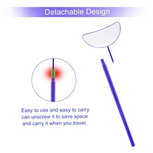 Espejos para Pestañas de la Mejor Calidad, Espejos con Forma de Luna para Extensiones de Pestañas, Marca Privada, Acero Inoxidable, Etiqueta Personalizada por Bahasa Pro - Product Image 6