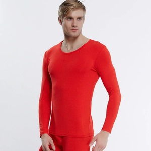 Ropa interior térmica transpirable para hombres y mujeres Traje de Calzoncillos largos de color sólido Precio de fábrica - Product Image 4