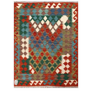 พรมกิลิมไมมาณา อัฟกานิสถาน ขนาด 112 x 83 ซม. สำหรับแขวนผนัง - Product Image 1