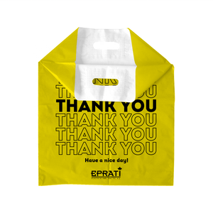 Bolsa de Plástico con Asa Reforzada y Logotipo Personalizado, Bolsa de Compras de Alta Calidad a Bajo Precio - Product Image 2