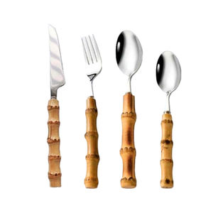 Ensemble de couverts argenterie en acier inoxydable Ensembles de couverts parfaits finis de haute qualité pour mariage et hôtel - Product Image 2