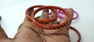 Colección vibrante hecha a medida de brazalete colorido elegante Lac Ideal para regalar ropa festiva favores nupciales Rakhi Navratri Diwali - Product Image 3