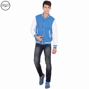Veste universitaire Letterman de baseball personnalisée du fabricant OEM pour hommes support de haute qualité cuir brodé en chenille d'hiver - Product Image 6