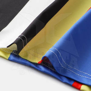 เสื้อยืดลำลองผู้ชาย ผ้าฝ้ายฟลีซ 100% คุณภาพสูง น้ำหนักเบา แห้งเร็ว ระบายอากาศดี แขนสั้น สีตัดกัน สำหรับใส่ทุกวัน - Product Image 5