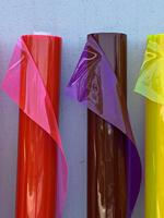 Rouleaux de film PVC souple transparent de couleur vive en gros |   Feuille de vinyle plastique transparente multicolores |   Cadre photo de qualité supérieure